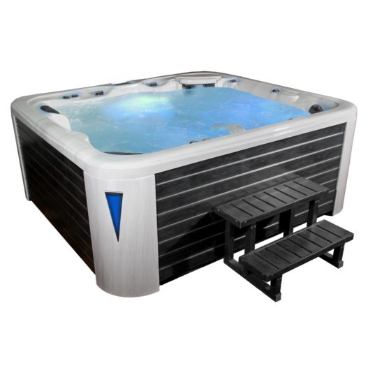 AWT SPA IN-590 classic SilverMarble 250x228 cm. grijs