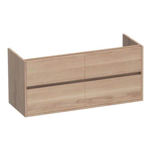 Onderkast Massief Eiken NEXXT 120-4 Smoked Oak