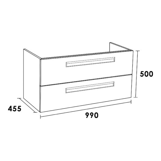 Onderkast IQ 100 Legno Viola