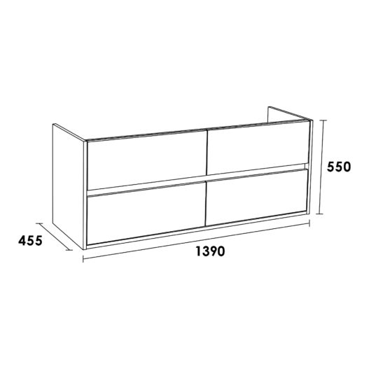 Onderkast NEXXT 140 Nomad