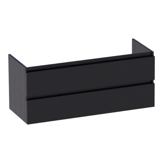 Onderkast Solution 120-1 Black Wood