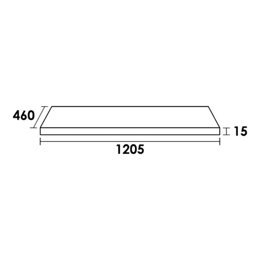 Topblad Fine Stone 120