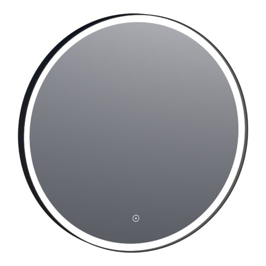 Spiegel Edge Rond 70 Touch Black