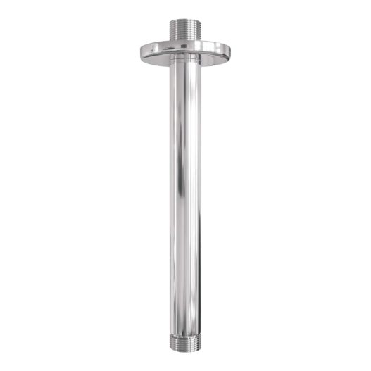 BRAUER Chrome Edition thermostatische inbouw regendouche SET 11 met 20 cm douchekop en plafondarm en 3-standen handdouche en doucheslang en wandaansluitbocht chroom