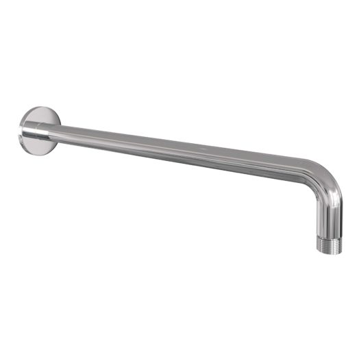 BRAUER Chrome Edition thermostatische inbouw regendouche SET 04 met 30 cm douchekop en gebogen muurarm en staaf handdouche en doucheslang en wandaansluitbocht chroom