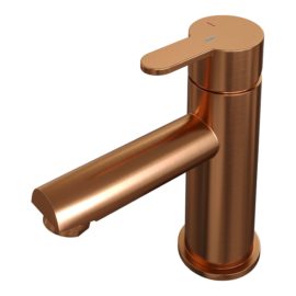 BRAUER Copper Edition lage opbouw wastafelmengkraan model D koper geborsteld PVD