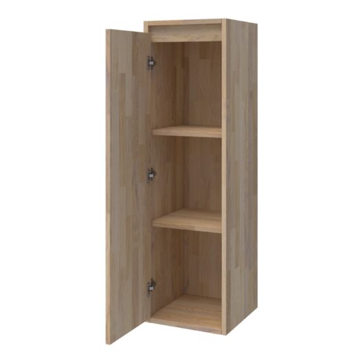 Hoge Kast Natural Wood NEXXT 120 Linksdraaiend Grey Oak