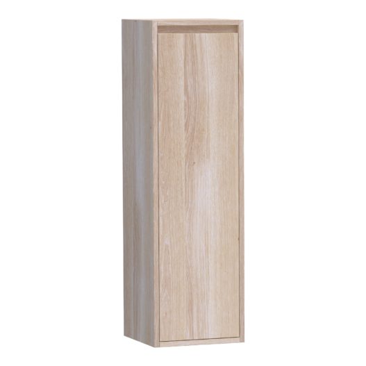 Hoge Kast Massief Eiken NEXXT 120 Rechtsdraaiend White Oak