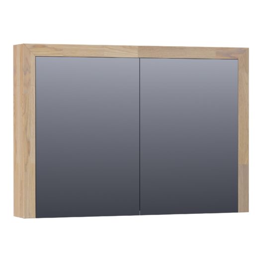 Spiegelkast Natural Wood 100 Grey Oak