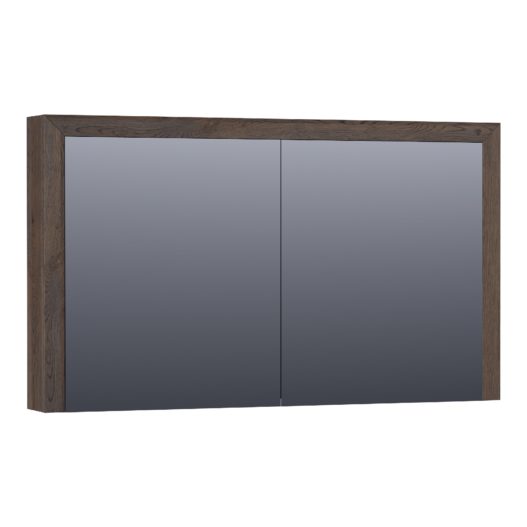 Spiegelkast Massief Eiken 120 Black Oak