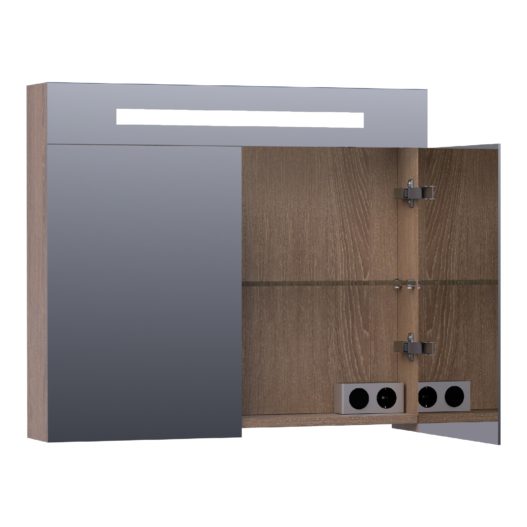 Spiegelkast Double Face 80 Legno Viola