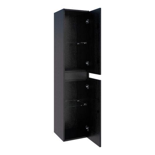 Hoge Kast NEXXT 160 Black Wood