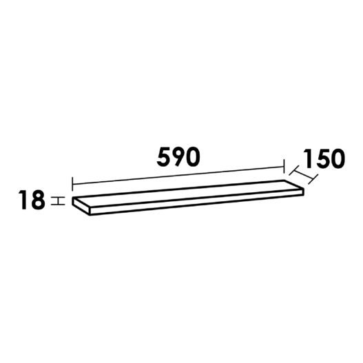 Planchet MFC 60 Legno Viola