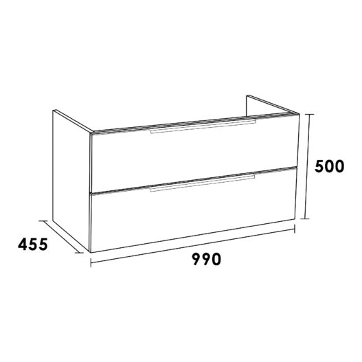 Onderkast EVO 100 Almond