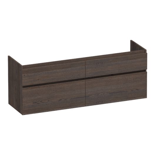 Onderkast Massief Eiken Advance 160 Black Oak