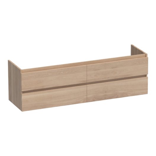 Onderkast Massief Eiken Solution 160 Smoked Oak