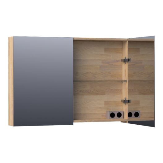 Spiegelkast Plain 100 Grey Oak