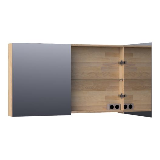 Spiegelkast Plain 120 Grey Oak