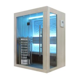 AWT Sauna E1252A populier 150x110 cm. 6.8 kW Cilindro