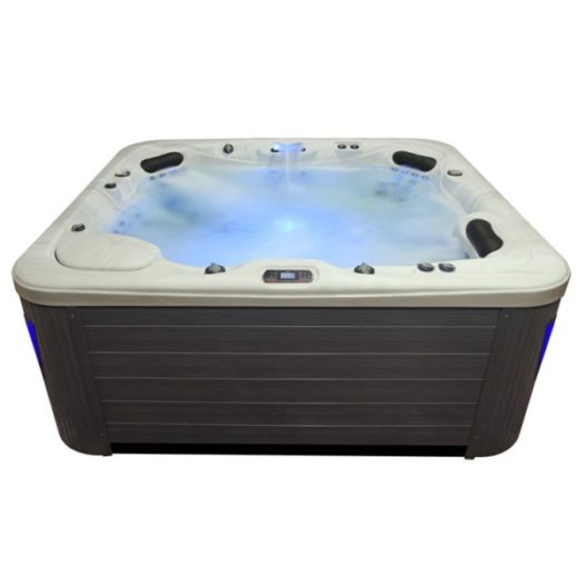 AWT SPA IN-590 classic extreme SilverMarble 250x228 cm. grijs