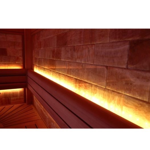 AWT Sauna LT1501B red cedar 300x300 cm. 10.8kW Vitra