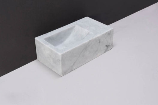 VENETIA XS CARRARA GEPOLIJST 29X16X10CM 1XØ36MM, R