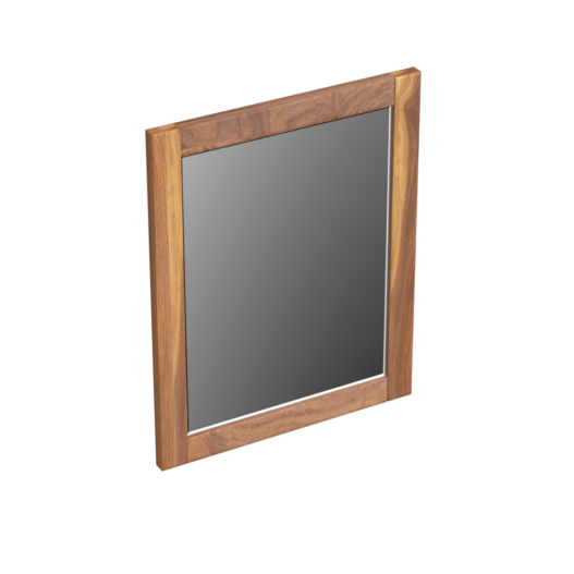 SPIEGEL GELA 2.0 NOTEN PURE WALNUT 40X2X50CM