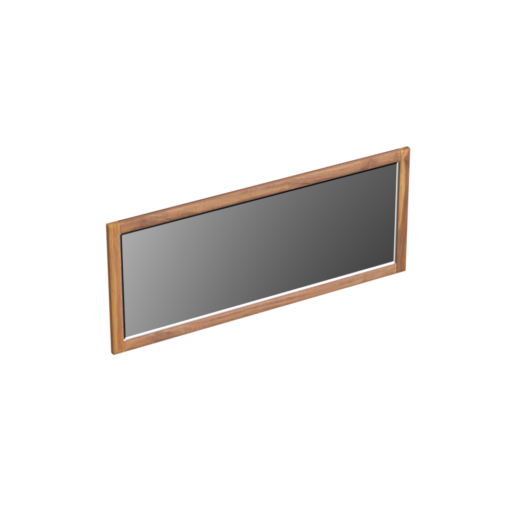 SPIEGEL GELA 2.0 NOTEN PURE WALNUT 120X2X50CM